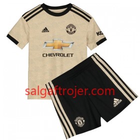 Manchester United Fodboldtrøjer Børn Udebanesæt 2019/20 Kort ærmer